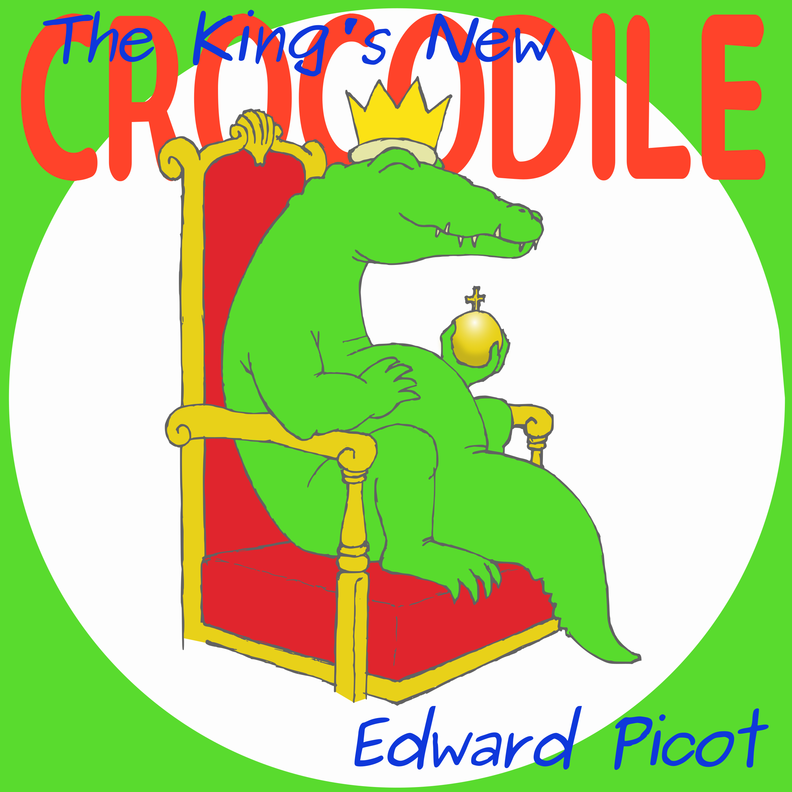 The King's New Crocodile front cover